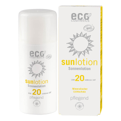 eco cosmetics - Sonnenlotion LSF 20 mit Granatapfel und...