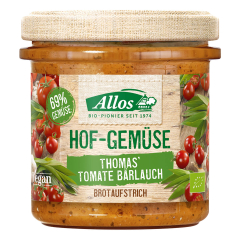 Allos - Hof-Gemüse Thomas Tomate-Bärlauch-Auftrich - 135 g