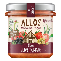 Allos - Hof-Gemüse Olivers Olive-Tomate-Aufstrich -...