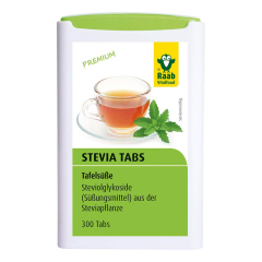 Raab Vitalfood - Stevia Tabs - 18 g