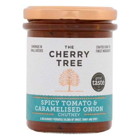 The Cherry Tree - Spicy Tomato & Caramelised Onion Chutney - 210 g
