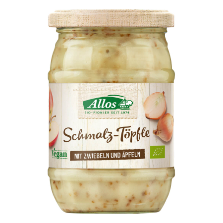 Allos - Schmalz-Töpfle mit Zwiebeln und Äpfeln - 250 g