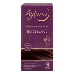 Ayluna - Pflanzenhaarfarbe Bordeauxrot Nr. 90 - 100 g