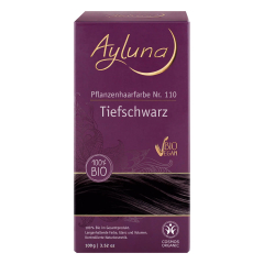 Ayluna - Pflanzenhaarfarbe Tiefschwarz Nr. 110 - 100 g