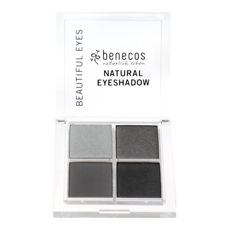 benecos - Natural Quattro Eyeshadow smokey eyes - 8 g