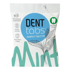 Denttabs - Stevia-Mint fluoridfrei - 1 Pack