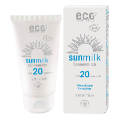 eco cosmetics - Sonnenmilch LSF 20 mit Himbeere und...