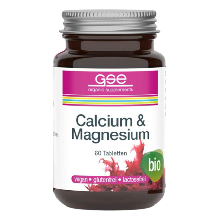 GSE - Calcium und Magnesium Complex bio 60 Tabl. à 700 mg - 42 g