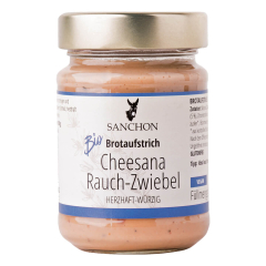 Sanchon - Brotaufstrich Cheesana Rauch-Zwiebel - 170 g