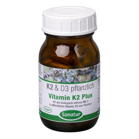 Sanatur - Vitamin K2 Plus 90 Kapseln - 27 g