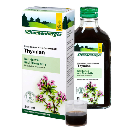Schoenenberger - Thymian Naturreiner Heilpflanzensaft - 200 ml