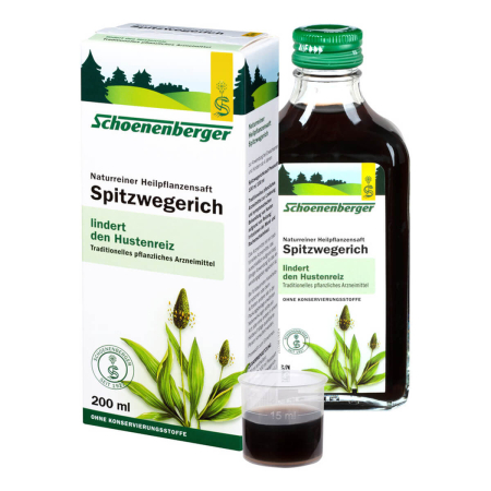 Schoenenberger - Spitzwegerich Naturreiner Heilpflanzensaft - 200 ml