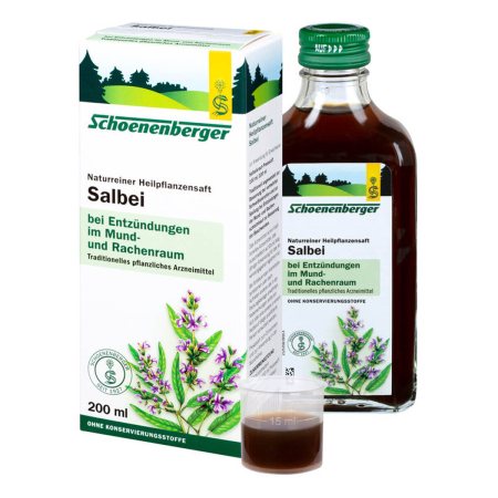 Schoenenberger - Salbei Naturreiner Heilpflanzensaft - 200 ml