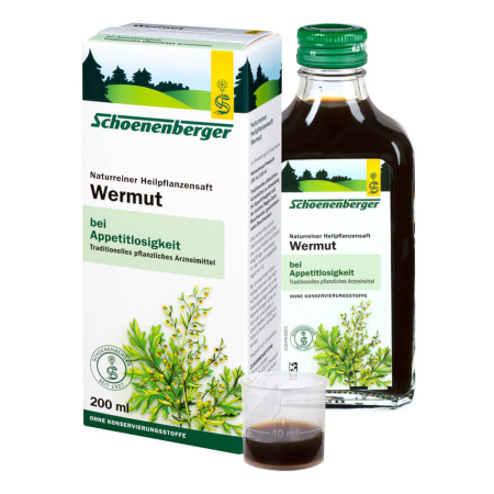 Schoenenberger - Wermut Naturreiner Heilpflanzensaft - 200 ml