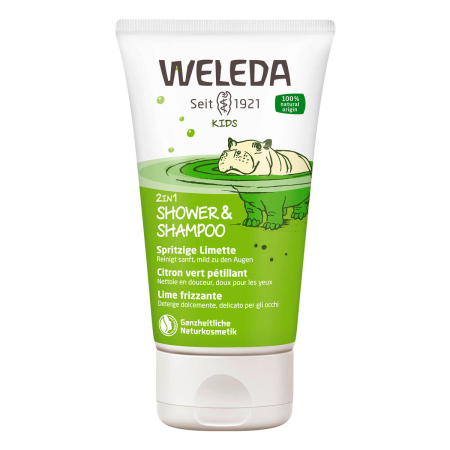 Weleda - Kids 2in1 Shower und Shampoo Spritzige Limette - 150 ml