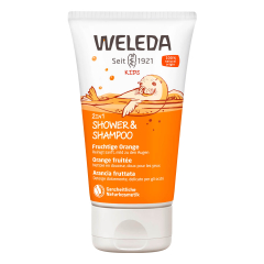 Weleda - Kids 2in1 Shower und Shampoo Fruchtige Orange -...