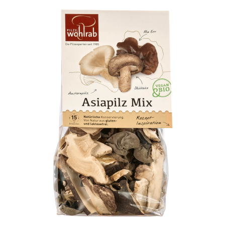 Pilze Wohlrab - Asiapilz Mix bio - 30 g