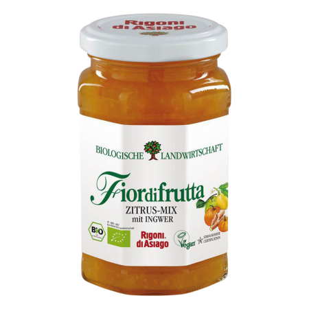 Rigoni di Asiago - Fiordifrutta Citrus-Ingwer-Mix-Aufstrich - 260 g