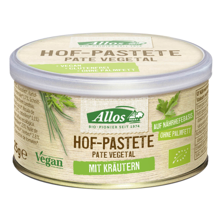 Allos - Hof-Pastete Kräuter - 125 g