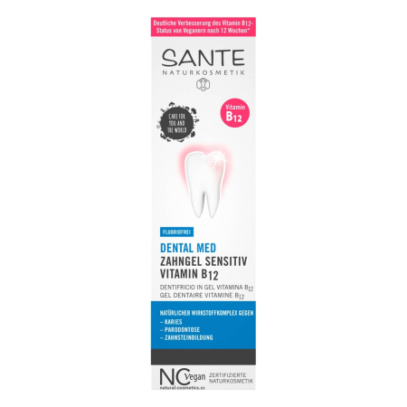 Sante - DENTAL MED Zahngel Vitamin B12 ohne Fluorid - 75 ml