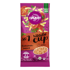 Davert - Noodle-Cup Tomatensauce - 67 g