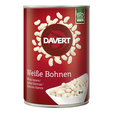 Davert - Weiße Bohnen - 400 g