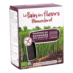 Blumenbrot - Knusprige Schwarze Reis-Schnitten bio - 150 g