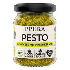 PPURA - Pesto Genovese mit Pinienkernen bio - 120 g