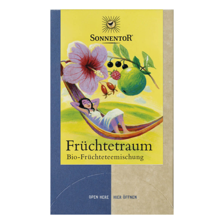 Sonnentor - Früchtetraum Tee bio Doppelkammerbeutel 18 x 2,5 g - 1 Pack