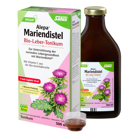 Salus - Alepa Mariendistel Bio-Leber-Tonikum - 500 ml