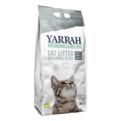 Yarrah - Klumpenbildende Katzenstreu bio - 7 kg