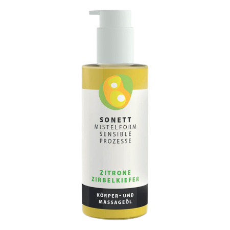 Sonett - Körper- und Massageöl Zitrone-Zirbelkiefer - 145 ml
