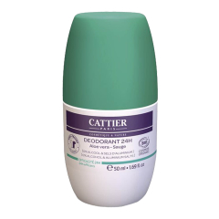Cattier - Deodorant 24h Roll-on - 50 ml