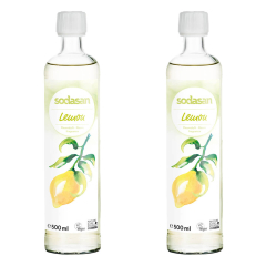 Sodasan - Raumduft senses Lemon - 500 ml - 2er Pack