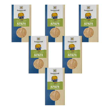 Sonnentor - Alfalfa bio Packung - 120 g - 6er Pack