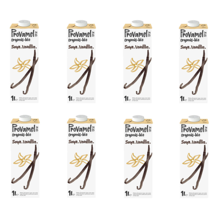 Provamel - Bio Sojadrink Vanille - 1 l - 8er Pack