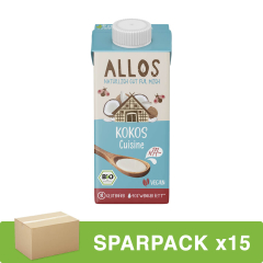 Allos - Kokos Cuisine - 200 ml - 15er Pack