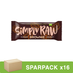 Simply Raw - BRAWNIE Classic Walnut - 45 g - 16er Pack