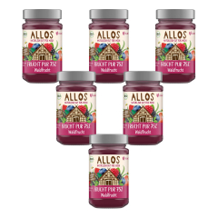 Allos - Frucht Pur 75% Waldfrucht Fruchtaufstrich - 250 g...