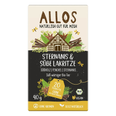 Allos - Sternanis und Süße Lakritze Tee - 40 g