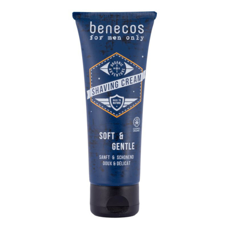 benecos - Shaving Cream- for men only - 75 ml