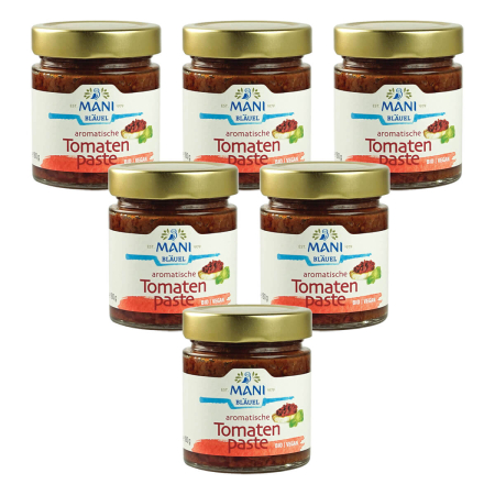 MANI Bläuel - Tomatenpaste bio - 180 g - 6er Pack