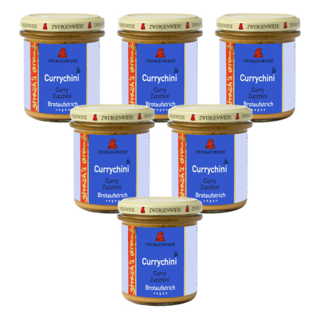 Zwergenwiese - streichs drauf Currychini - 160 g - 6er Pack