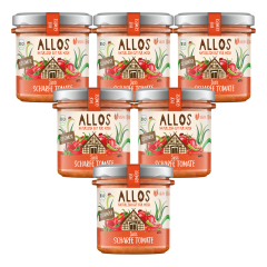 Allos - Hof-Gemüse Susis scharfe Tomate-Auftrich - 135 g...