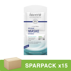 lavera - Neutral Pflegemaske Intensiv - 10 ml - 15er Pack