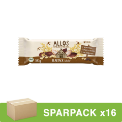 Allos - Hafer Flapjack Schokolade - 50 g - 16er Pack