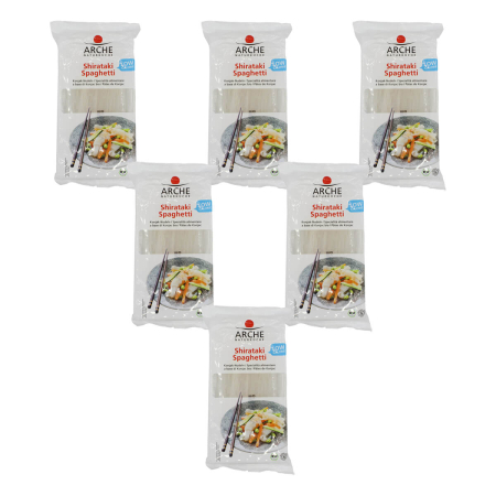 Arche - Shirataki Spaghetti Konjaknudeln - 294 g - 6er Pack