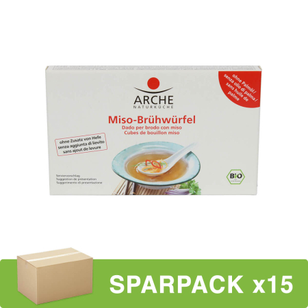 Arche - Miso-Brühwürfel - 80 g - 15er Pack