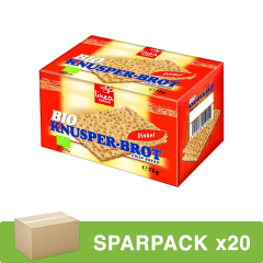 Linea Natura - Dinkel Knusperbrot - 75 g - 20er Pack