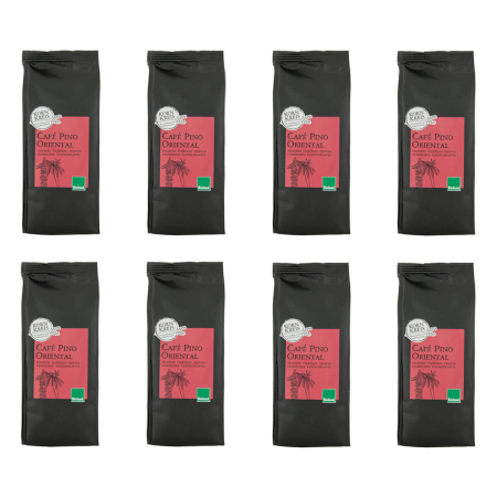 Kornkreis - Café Pino Oriental - erlesene Gewürze treffen heimischen Lupinenkaffee - 250 g - 8er Pack